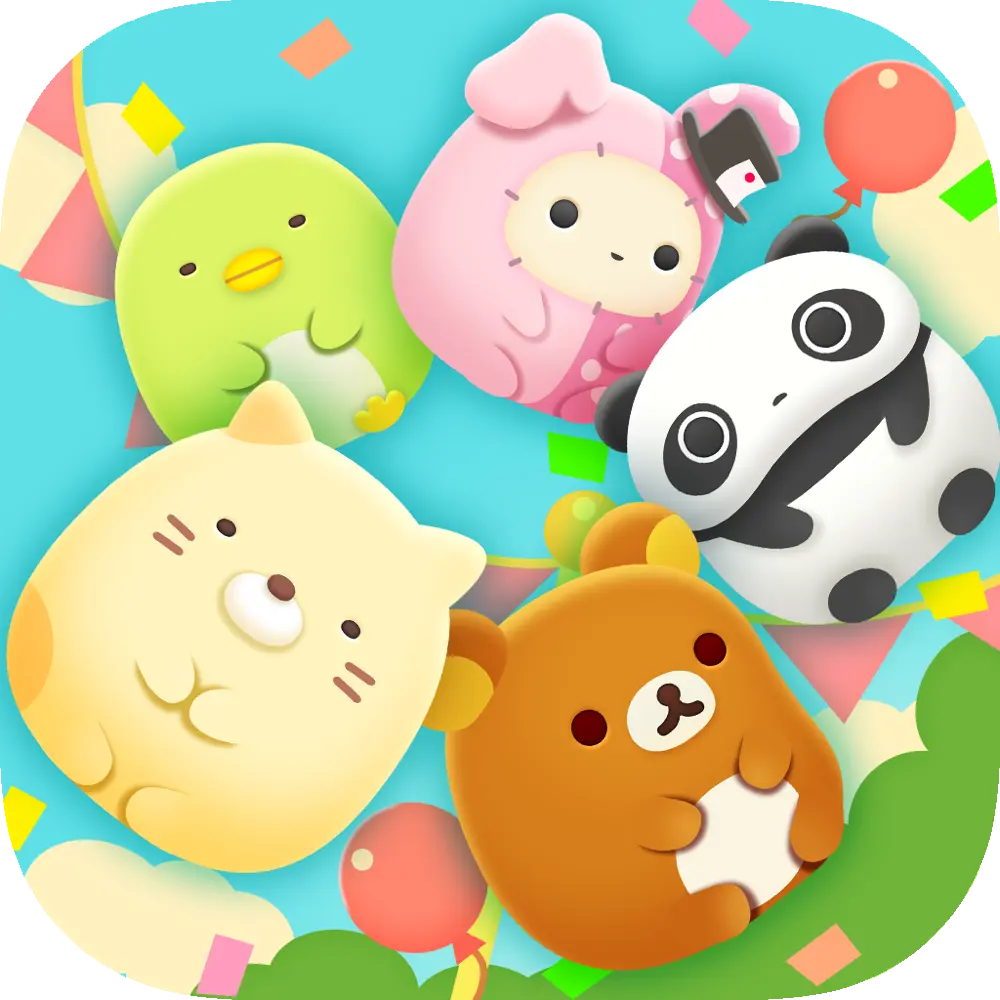 すみすみパーティーころころパズル